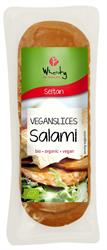 Wheaty Organic VEGANSLICES Salami 100g 